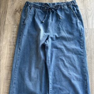 Vigoss Drawstring Wide Leg Size 7/28 NWT
